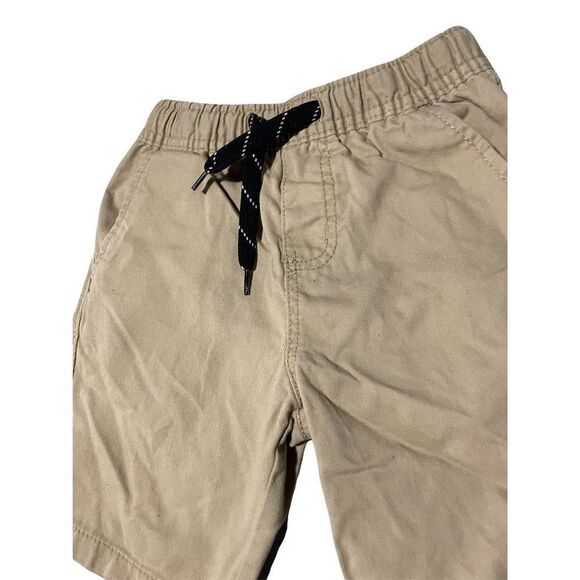 Canyon Club Boys Khaki Cotton Drawstring Slash Pockets Shorts Size Small - Picture 3 of 9